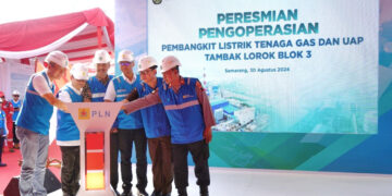 Peresmian PLTGU Tambak Lorok