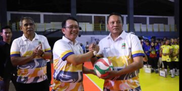 Pj Bupati Bekasi Resmi Buka Kejuaraan Daerah (Kejurda) Bola Voli U-15 Tingkat Provinsi Jawa Barat 2024