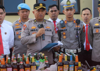 Polres Cianjur menggelar konferensi pers mengenai hasil kegiatan rutin yang ditingkatkan (KRYD) selama tujuh hari dari 12 hingga 18 Agustus 2024.