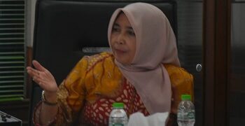 Sekretaris Daerah (Sekda) Kabupaten Sumedang, Hj. Tuti Ruswati