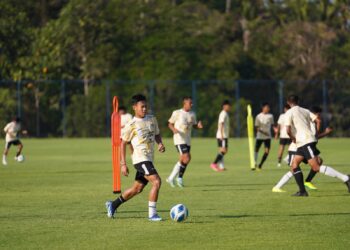 Tim U-17 Indonesia sedang berlatih.(FOTO: PSSI)