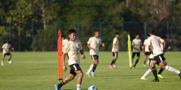 Tim U-17 Indonesia sedang berlatih.(FOTO: PSSI)