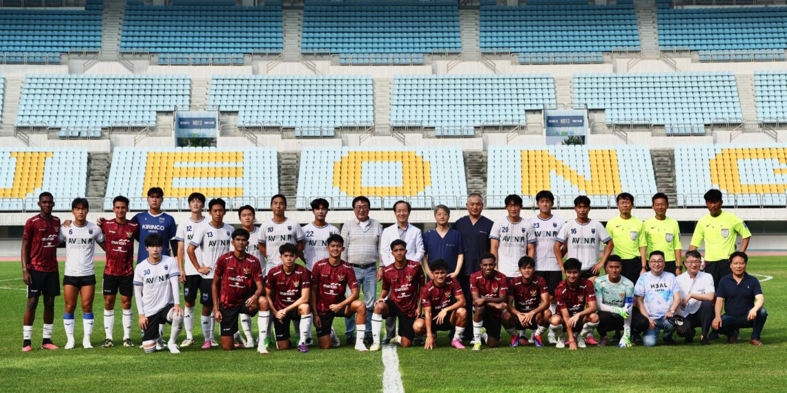 Tim U-20 Indonesia akan memulai pertandingan pertamanya di Seoul Earth on Us Cup 2024 melawan Argentina pada Rabu, 28 Agustus 2024.(FOTO: PSSI)