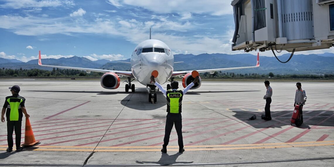 Bandara pesawat terbang.