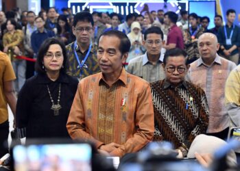 Presiden Joko Widodo di acara Festival Ekonomi
