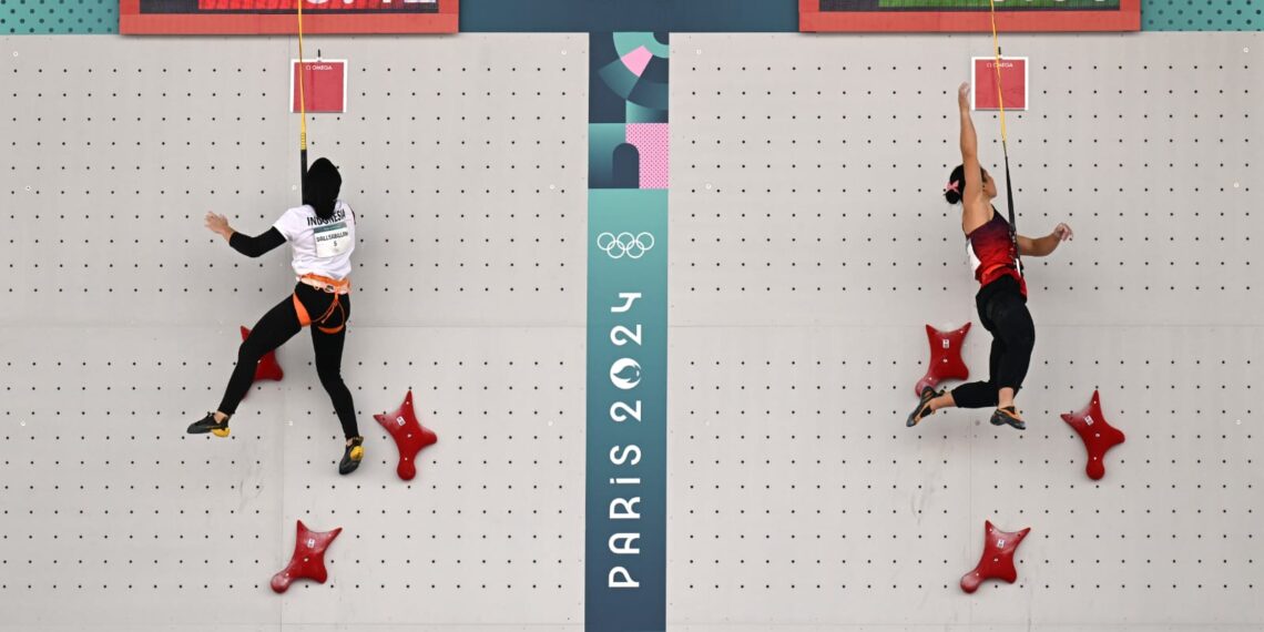 Tim panjat tebing putri belum berhasil mengamankan medali buat Tim Indonesia di Olimpiade 2024 Paris. (Foto: NOC Indonesia/Wahyu Putro A)