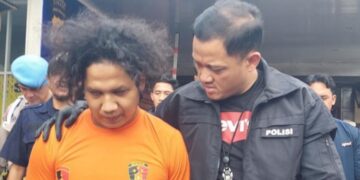 Sahir (24), pelaku pembunuhan terhadap Zakilah Indri Winata (21), istrinya sendiri, karena terbakar cemburu.(Foto:Istimewa).