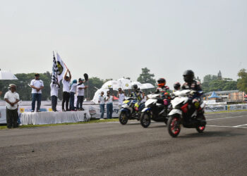 Balap Sepeda Motor Listrik Konversi 2024