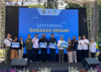 Pemenang Sayembara Desain Taman Tematik.(FOTO: Humas Pemkot Bandung)