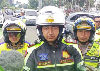 Kasatlantas Polres Bogor AKP Rizky Guntama