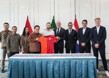Ketua Umum PSSI, Erick Thohir, menyambut positif tawaran kerjasama dari Federasi Sepakbola Belanda (KNVB) untuk mempercepat prestasi sepakbola Indonesia.(FOTO: Humas PSSI)
