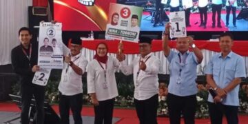 Dalam rapat pleno terbuka Senin (23/9/2024), KPU Kabupaten Indramayu telah menetapkan nomer urut pasangan calon bupati dan wakil bupati Kabupaten Indramayu. Ketiga nomer urut paslon adalah Bambang Hermanto dan Kasan Basari mendapat nomor urut 1, paslon Lucky Hakim dan Syaefudin nomor urut 2 dan paslon Nina Agustina dan Tobroni nomer urut 3.