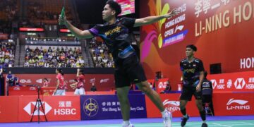 Pasangan ganda putra Indonesia Muhammad Shohibul Fikri dan Daniel Marthin - PBSI.