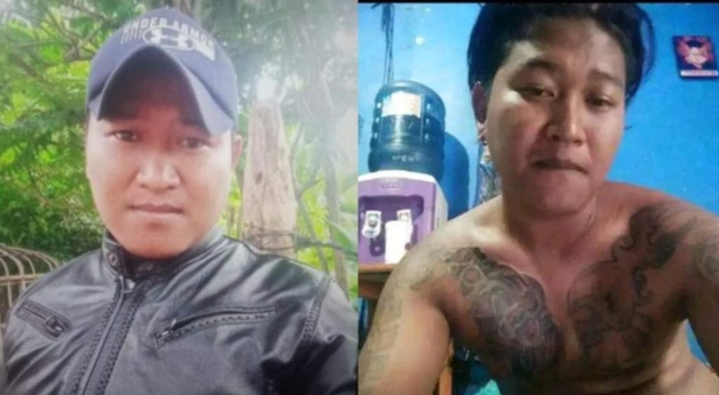 Tampang DA (30), sopir angkot pembunuh sadis istrinya, Siti Oktaviani (21) di Kota Bandung, masih buron.(Foto:Istimewa).