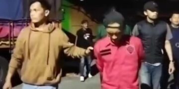 Indra Susanto alias Indra Tato (28), pelaku penusukan terhadap pengendara mobil bernama Hadiman (42) di Jalan Raya Cipatik, Kabupaten Bandung Barat. (Foto:Istimewa).