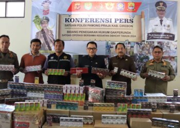 Penyitaan rokok ilegal