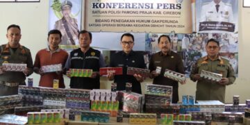 Penyitaan rokok ilegal