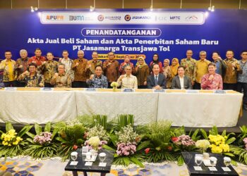 Penerbitan saham baru PT Jasamarga Transjawa Tol (JTT)