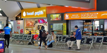 Space di stasiun kereta api