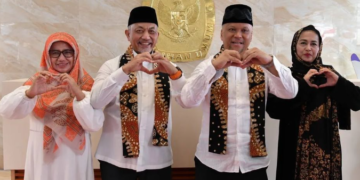 Pasangan Ahmad Syaikhu dan Ilham Habibie (ASIH). (Istimewa)