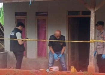 Tempat kejadian perkara atau TKP minuman oplosan sebabkan orang tewas di Garut