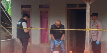 Tempat kejadian perkara atau TKP minuman oplosan sebabkan orang tewas di Garut
