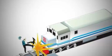 Ilustrasi kecelakaan kereta api.(Foto:Istimewa).