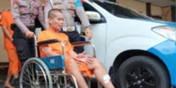 Elan Agustian, residivis kasus curanmor di Kota Tasikmalaya, yang dilumpuhkan timah panas polisi, setelah kembali beraksi di 11 TKP sejak bebas dari penjara.(Foto:Istimewa).