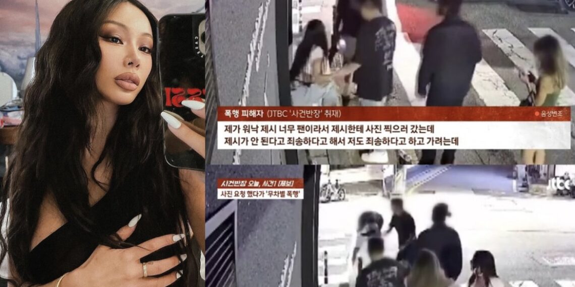 Jessica dan rekaman cctv (Foto: jtbc)