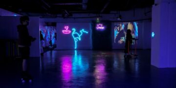 Arena sepatu roda Klandestin Space.(FOTO: Humas Pemkot Bandung)