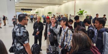 Pemerintah RI Evakuasi 14 WNI dari Lebanon.(FOTO: Humas Kemlu)