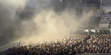 Kebakaran di Venue konser SEVENTEEN, Korea Selatan (Foto: x.com)