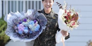 J-Hope BTS selesai wajib militer. (foto: x.com)