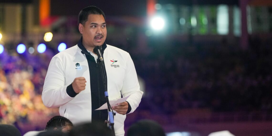 Menteri Pemuda dan Olahraga (Menpora) Dito Ariotedjo menegaskan komitmen pemerintah untuk terus memperjuangkan kesetaraan bagi penyandang disabilitas melalui ajang olahraga, termasuk Pekan Paralimpiade Nasional (Peparnas) XVII yang digelar di Solo pada 2024. (foto:egan/kemenpora.go.id)