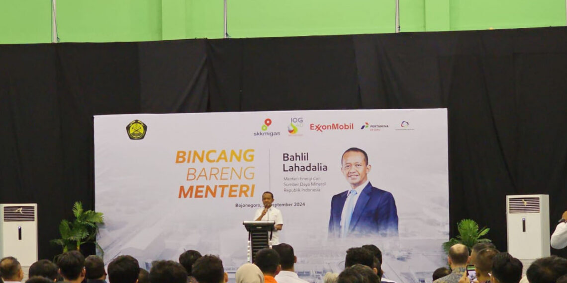 Menteri Energi dan Sumber Daya Mineral (ESDM) Bahlil Lahadalia meminta ExxonMobil Cepu Ltd untuk meningkatkan kapasitas produksinya menjadi 150.000 barel minyak per hari (BOPD) pada tahun 2026.