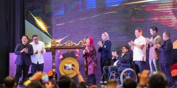 Kementerian Pemuda dan Olahraga Republik Indonesia (Kemenpora RI) menyampaikan apresiasi atas terselenggaranya Musyawarah Nasional (Munas) PP Perbasi ke-18 Tahun 2024. Kemenpora berharap akan terpilih kepengurusan PP Perbasi periode 2024-2028 yang lebih baik, fokus pembinaan dalam meraih prestasi nasional dan internasional.(foto:egan/kemenpora.go.id)