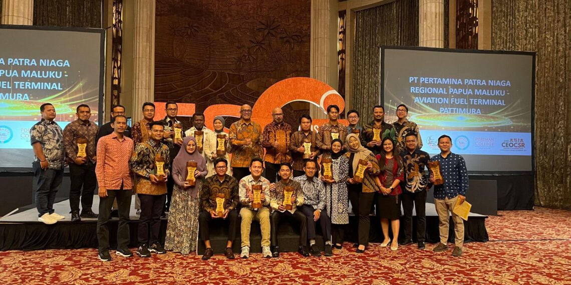 Pertamina Patra Niaga SHAFTHI memperoleh peringkat Gold Kalimantan setelah berhasil mengikuti roadmap ESG. (Dok. Istimewa)