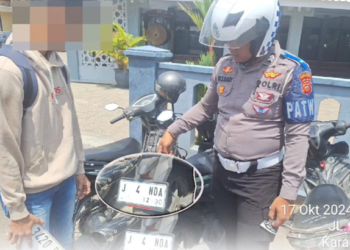 Plat nomor JANDA.(FOTO: Istimewa)