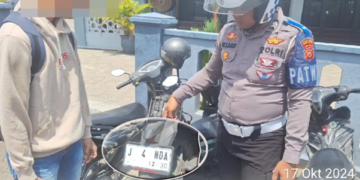 Plat nomor JANDA.(FOTO: Istimewa)