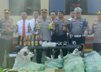 Polres Cianjur amankan 296 knalpot tidak sesuai standarisasi pada operasi kegiatan rutin yang ditingkatkan (KRYD) yang dilaksanakan selama satu minggu terakhir, mulai dari 30 September hingga 6 Oktober 2024.