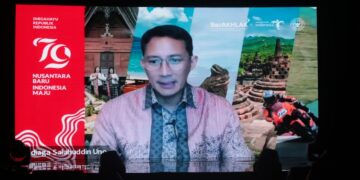 Menparekraf Sandiaga Uno