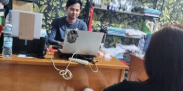 Ibu muda, tersangka pengedar sabu di Cianjur.(Foto:Istimewa).