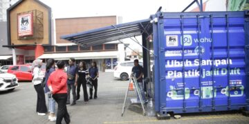Super Indo Kolaborasi dengan Wahu Atasi Masalah Sampah Plastik di Bandung Raya.(FOTO: Humas Pemkot Bandung)