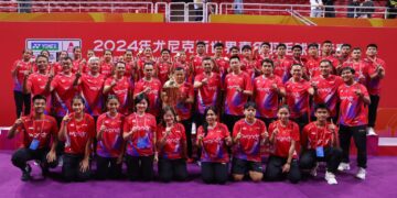 Tim Bulutangkis Junior Indonesia Juara Piala Suhandinata 2024