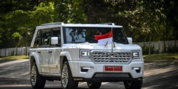 Mobil 'Maung MV3' buatan PT Pindad, menyita perhatian publik saat digunakan Presiden RI, Prabowo Subianto.(Foto:Dok.PT Pindad)