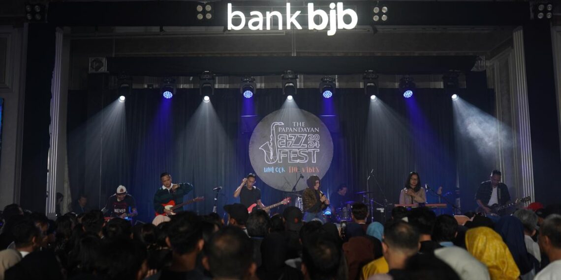 The Papandayan Jazz Fest (TPJF) 2024 sukses digelar pada tanggal 26-27 Oktober 2024 di The Papandayan Hotel, Bandung. bank bjb manjakan para pengunjung dalam festival tahunan itu.(FOTO: Istimewa)