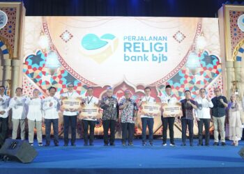 Program unggulan bjb Perjalanan Religi Tahun 2024, sebuah inisiatif bank bjb untuk menyampaikan rasa terima kasih kepada ASN yang telah setia memberikan kepercayaan.(FOTO: Istimewa)