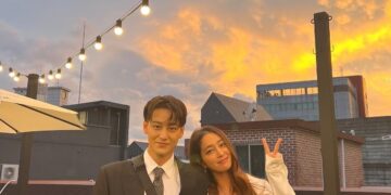 Lee Min Jung dan Kim Bum. (foto: instagram.com)