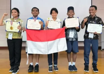 Delegasi Indonesia dalam ajang World Innovative Technology Challenge 2024 di Korea Selatan. (Foto; istimewa)