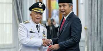 Asep Sukmama Dilantik sebagai Penjabat Wali Kota Tasikmalaya